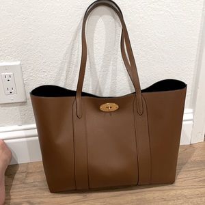 Mulberry bayswater tote in chestnut color